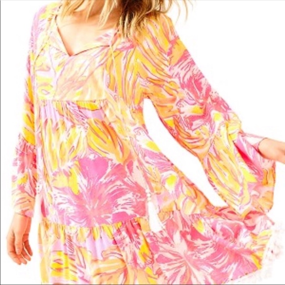 NWT Lilly Pulitzer Amisa Tunic Dress Sz Medium - Picture 2 of 8
